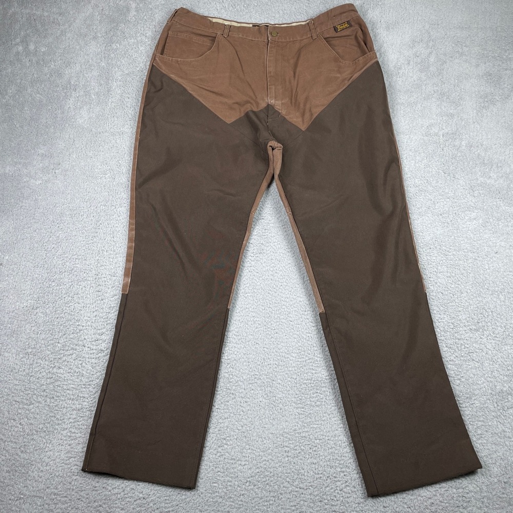 Gamehide Briar Pants Mens 40x31 Brown Canvas Hunting Upland Field Pants